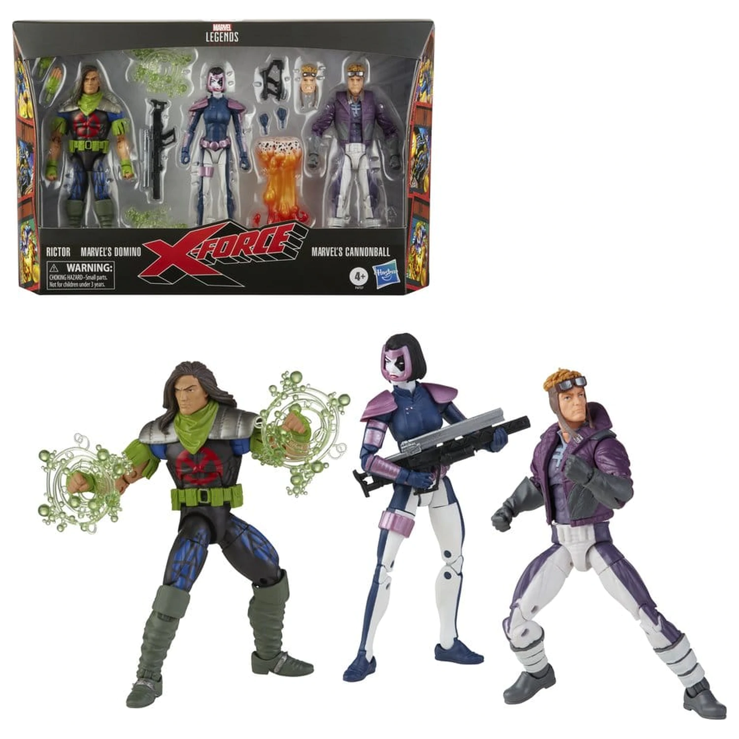 Marvel Legends Figurina de actiune 3-Pack X-Force 15 cm poza produsului