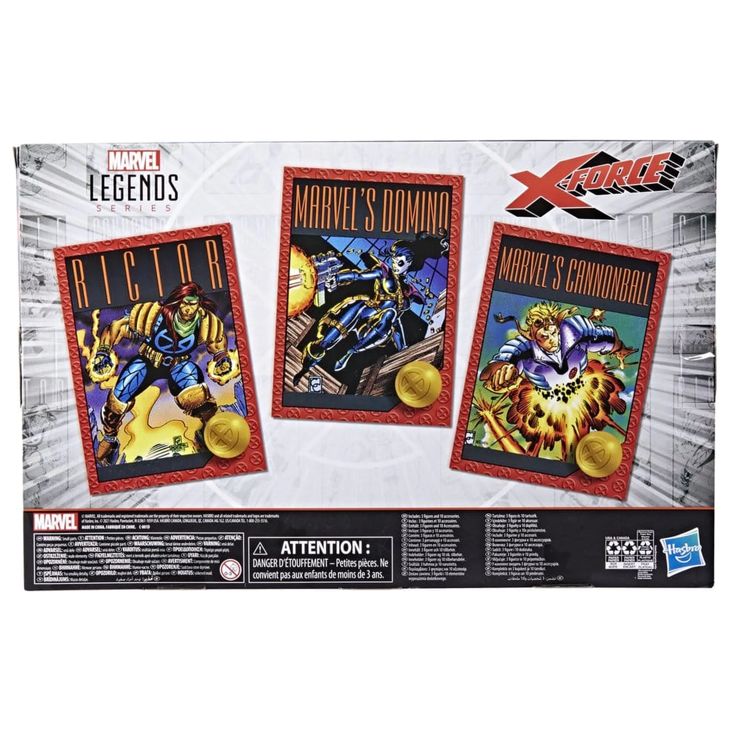 Marvel Legends Figurina de actiune 3-Pack X-Force 15 cm poza produsului