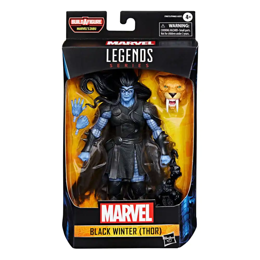 Figurină Acțiune Marvel Legends Black Winter (Thor) (BAF: Marvel's Zabu) 15 cm poza produsului