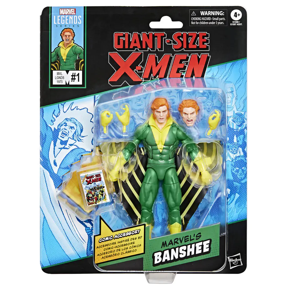 Marvel Legends Comics X-Men Marvel's Banshee figurină 15cm poza produsului