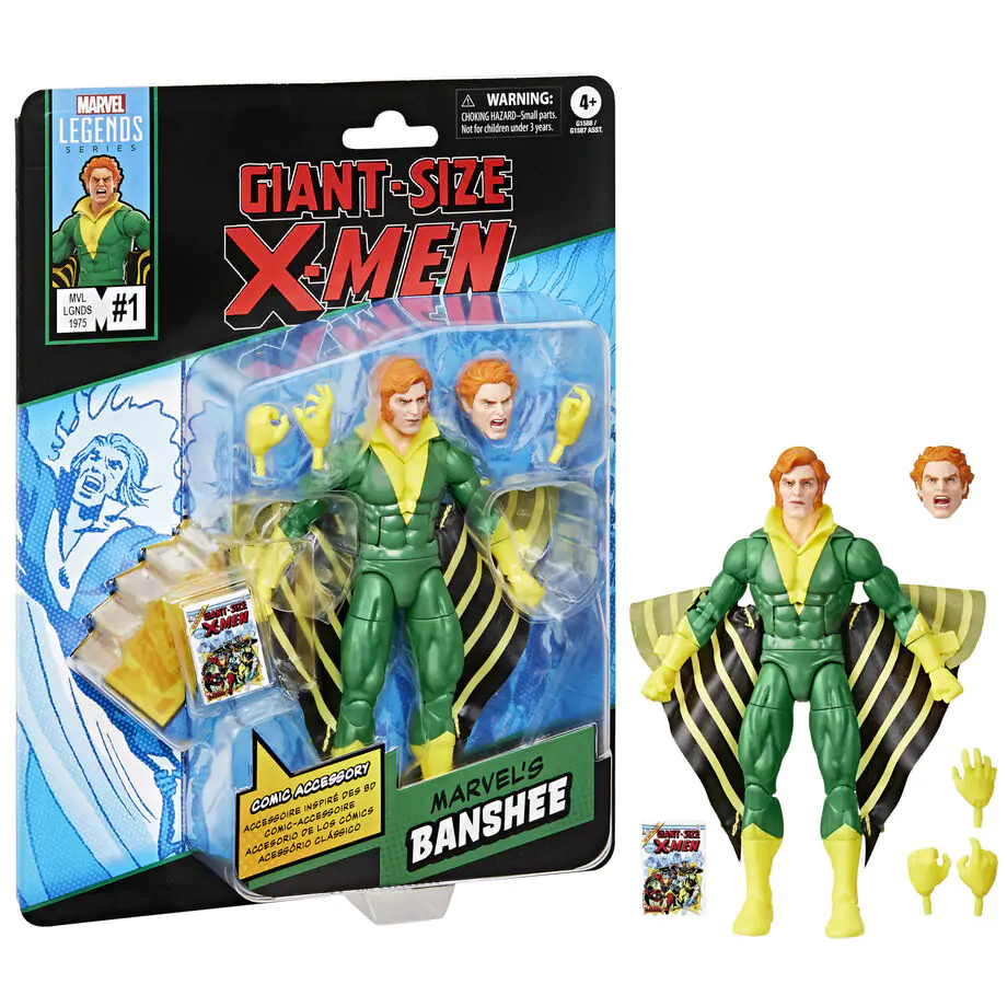 Marvel Legends Comics X-Men Marvel's Banshee figurină 15cm poza produsului