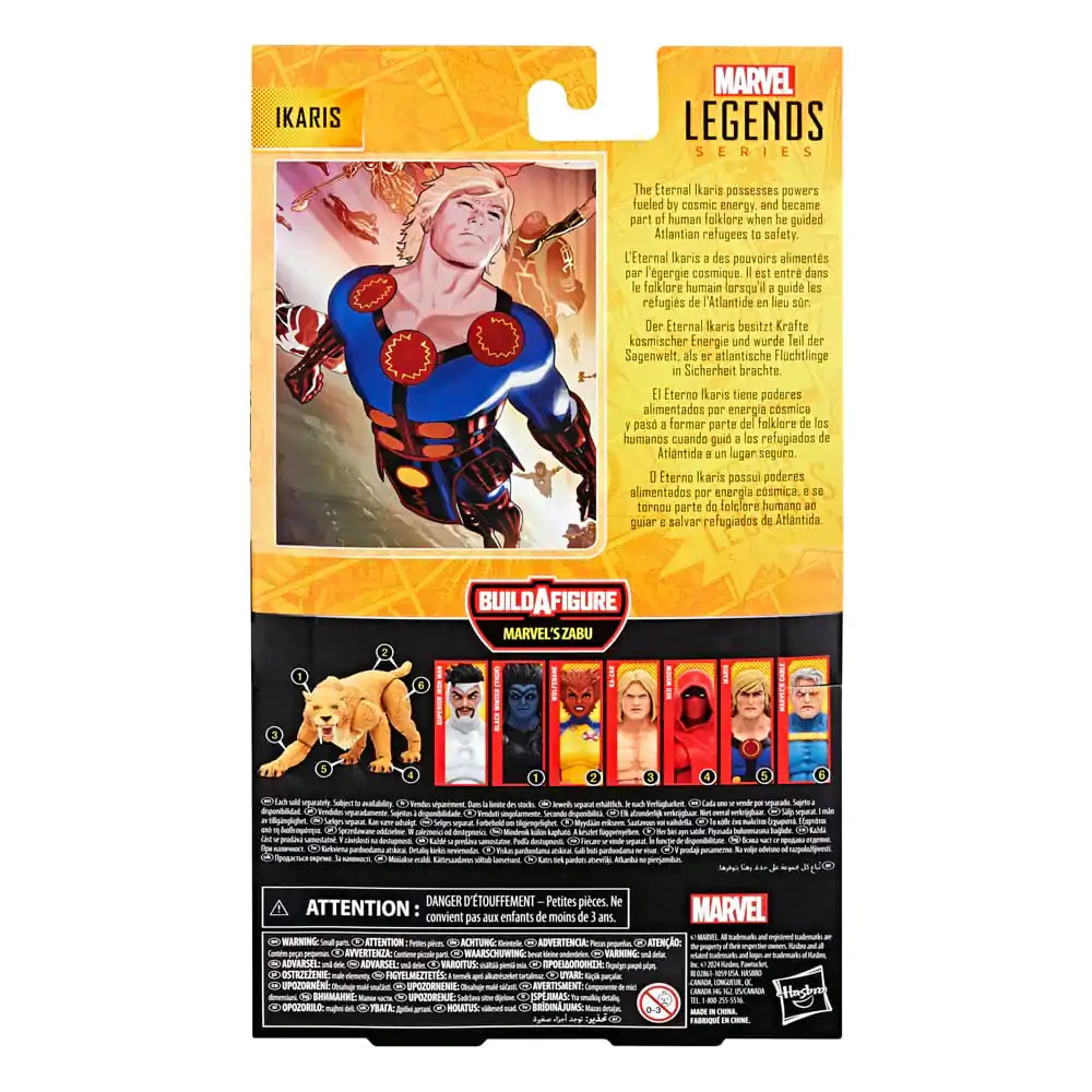 Figurină de acțiune Marvel Legends Ikaris (BAF: Marvel's Zabu) 15 cm poza produsului