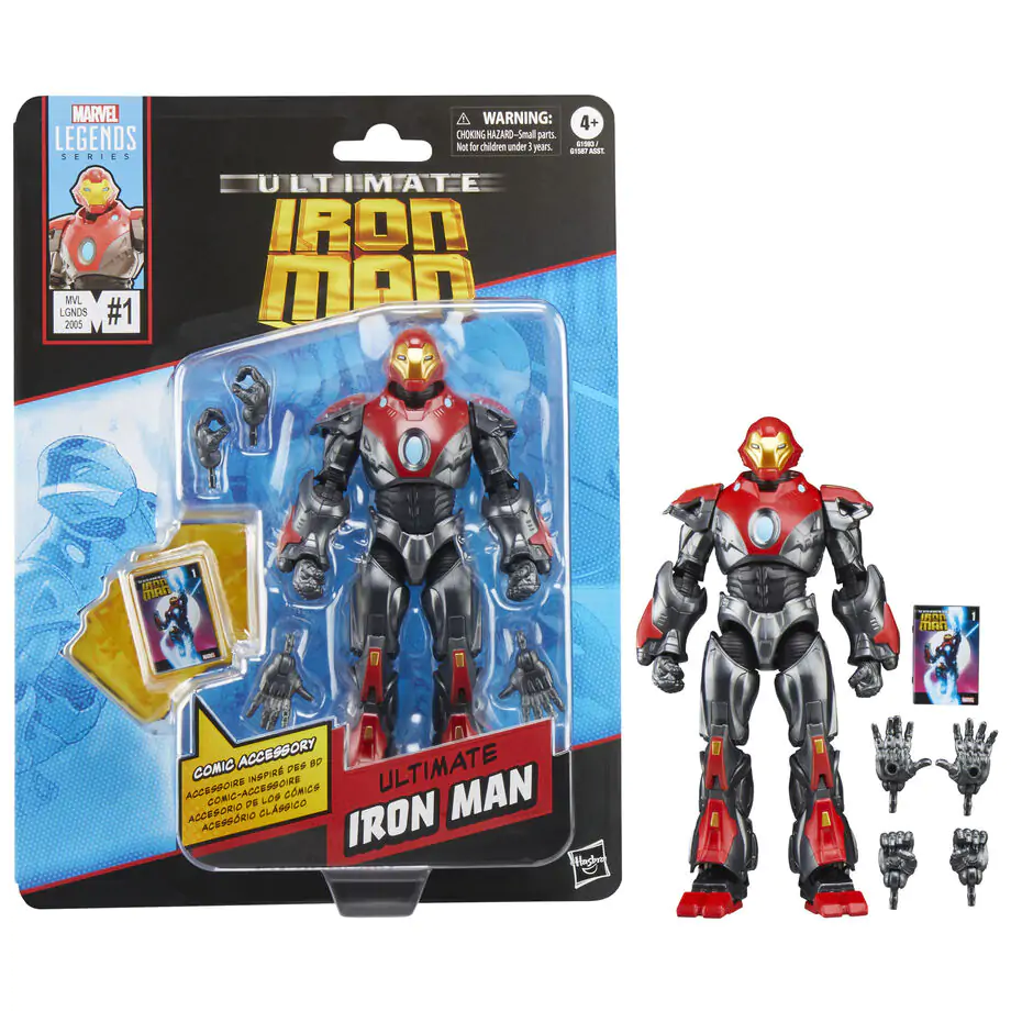 Figurină Ultimate Iron Man Marvel Legends Iron Man - Iron Man 15 cm poza produsului