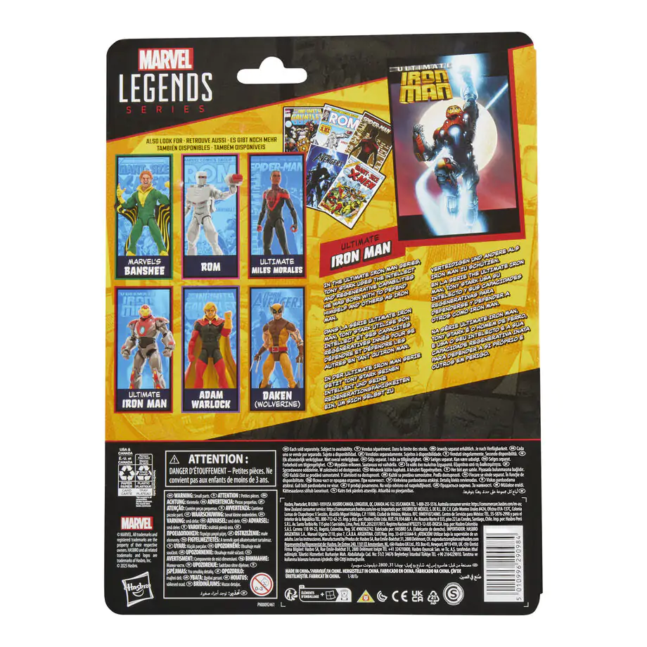 Figurină Ultimate Iron Man Marvel Legends Iron Man - Iron Man 15 cm poza produsului