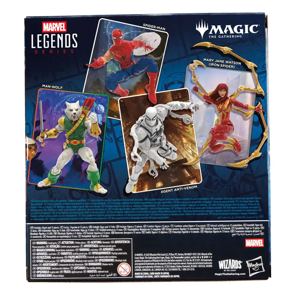 Marvel Legends Magic: The Gathering Figurina de actiune Agent Anti-Venom (plus card exclusiv cu folie) 15 cm poza produsului