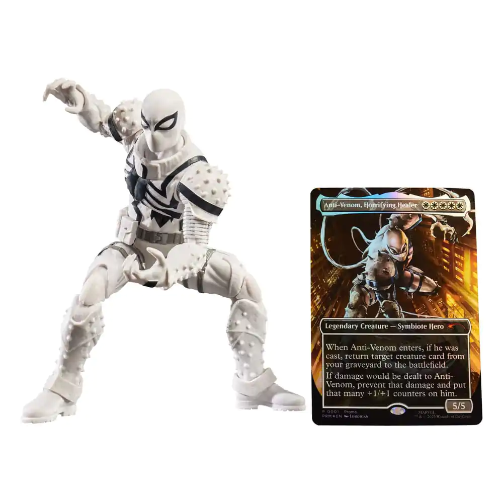 Marvel Legends Magic: The Gathering Figurina de actiune Agent Anti-Venom (plus card exclusiv cu folie) 15 cm poza produsului