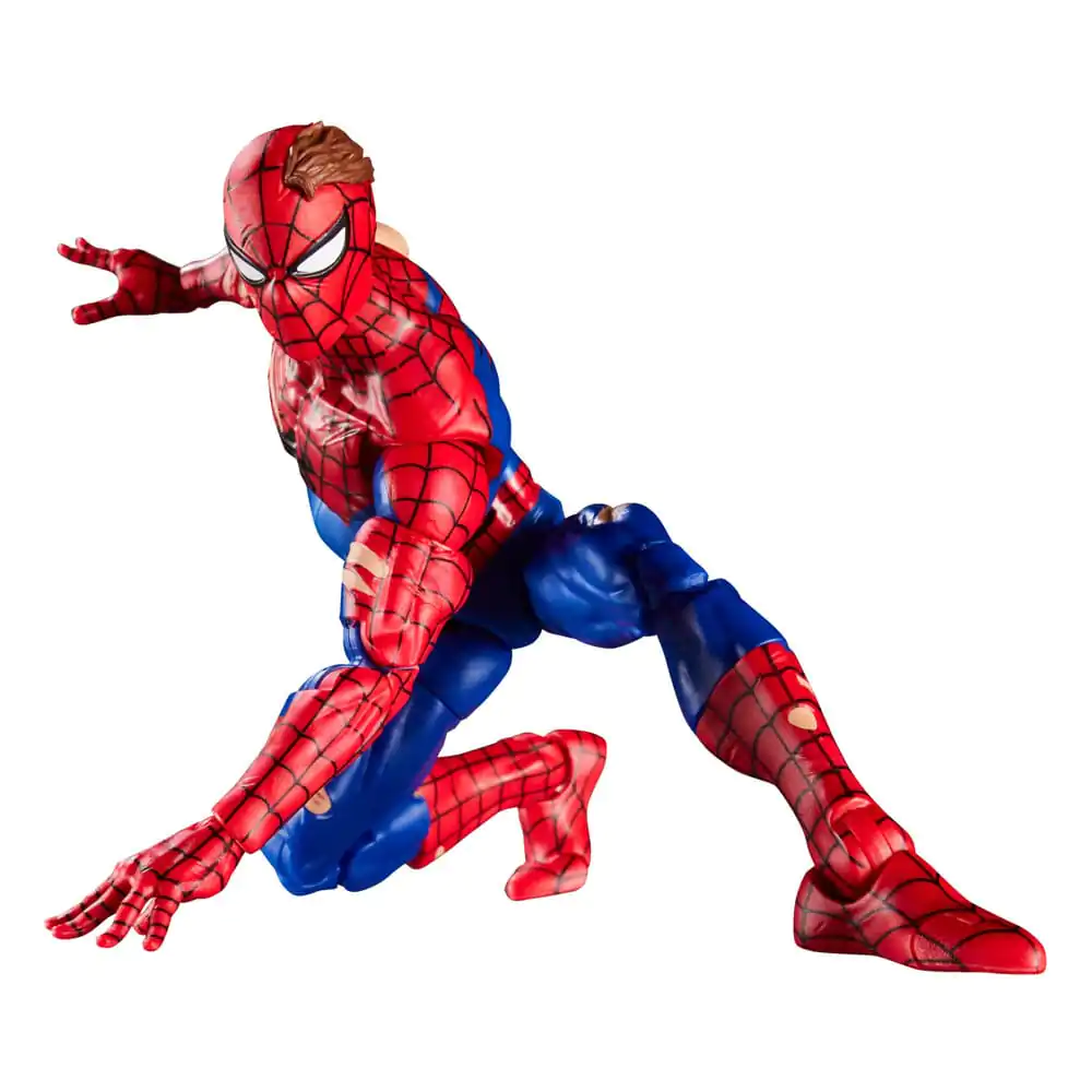 Marvel Legends Magic: The Gathering Figurina de actiune Battle-Damaged Spider-Man (plus Exclusive Foil Card) 15 cm poza produsului