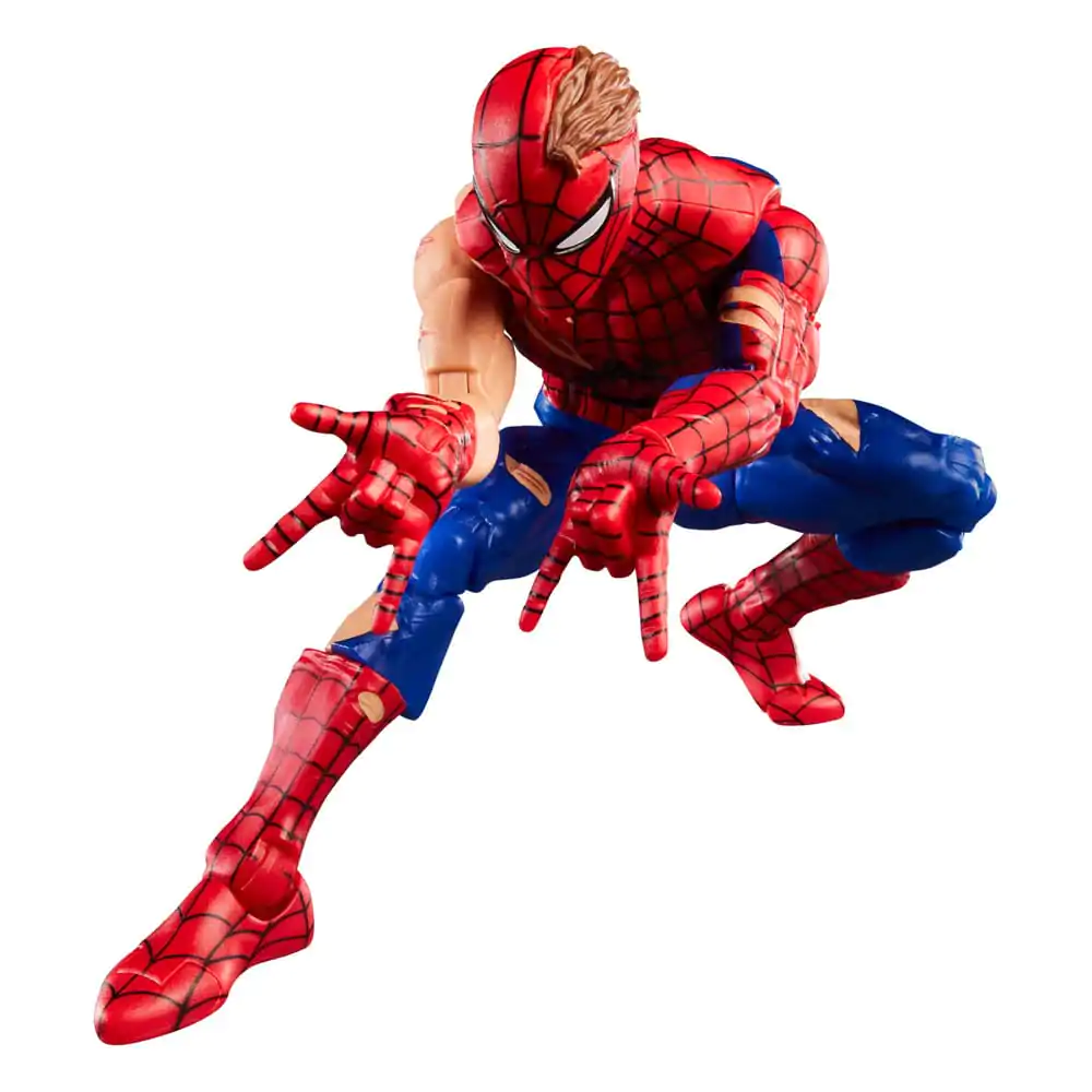 Marvel Legends Magic: The Gathering Figurina de actiune Battle-Damaged Spider-Man (plus Exclusive Foil Card) 15 cm poza produsului