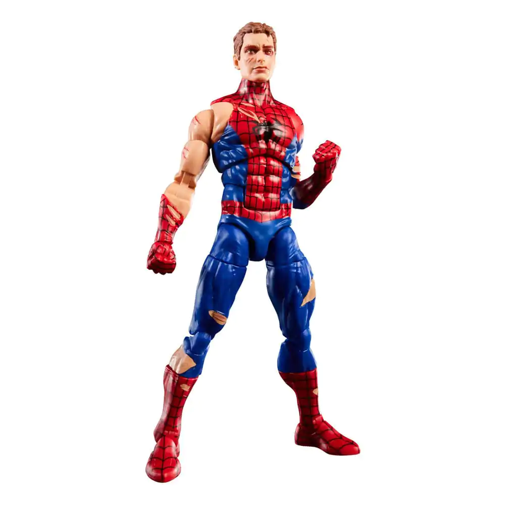 Marvel Legends Magic: The Gathering Figurina de actiune Battle-Damaged Spider-Man (plus Exclusive Foil Card) 15 cm poza produsului