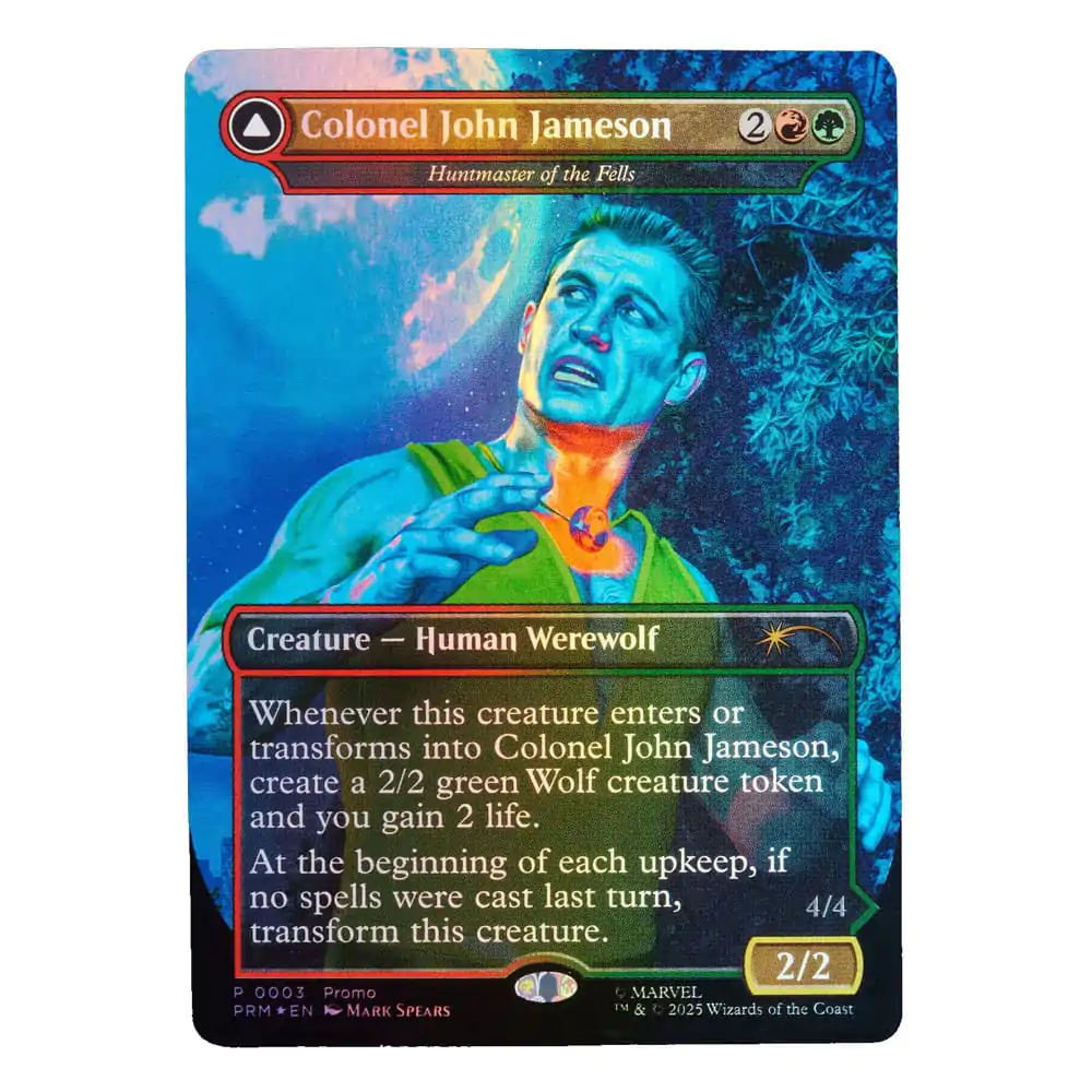 Marvel Legends Magic: The Gathering Figurina de Actiune Man-Wolf (plus Exclusive Foil Card) 15 cm poza produsului