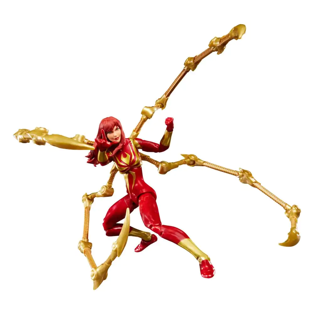 Marvel Legends Magic: The Gathering Figurina de actiune Mary Jane Watson (Iron Spider) (plus Exclusive Foil Card) 15 cm poza produsului