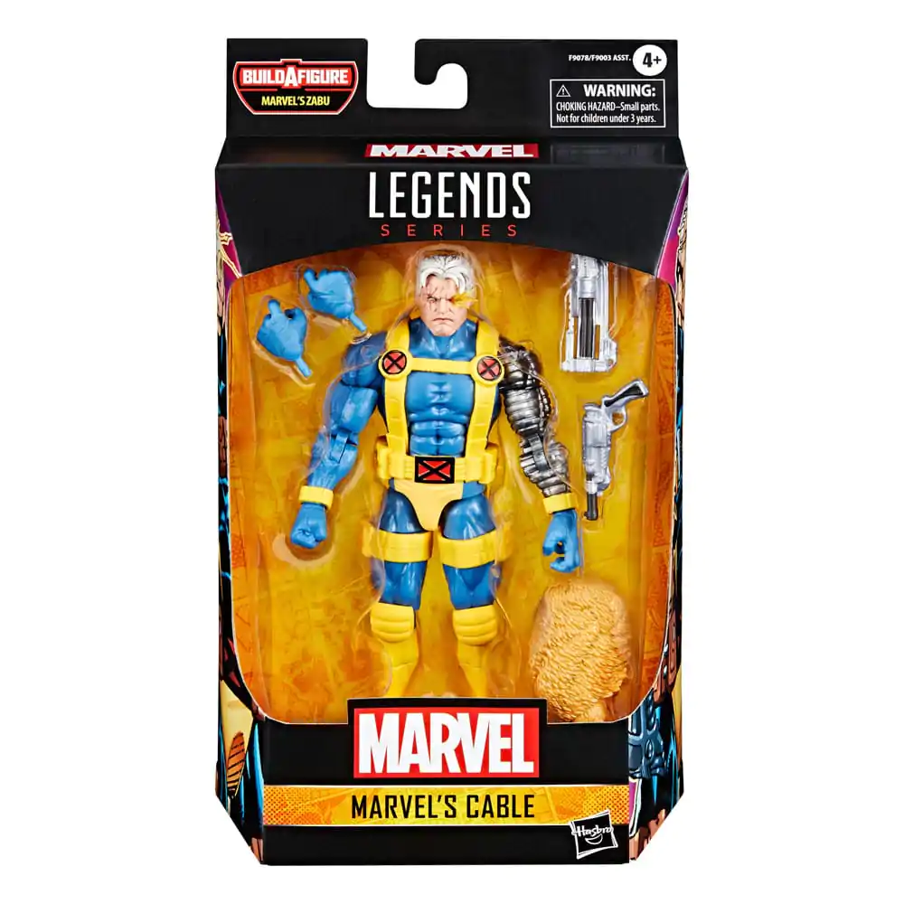 Marvel Legends Figurina de actiune Marvel's Cable (BAF: Marvel's Zabu) 15 cm poza produsului