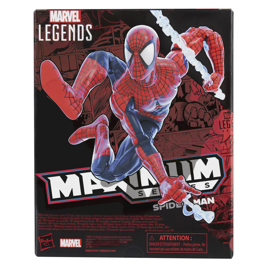 Figurină Spider-Man 15 cm din seria Marvel Legends Maximum poza produsului