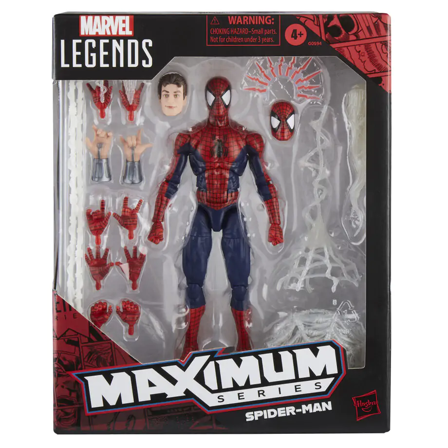 Figurină Spider-Man 15 cm din seria Marvel Legends Maximum poza produsului