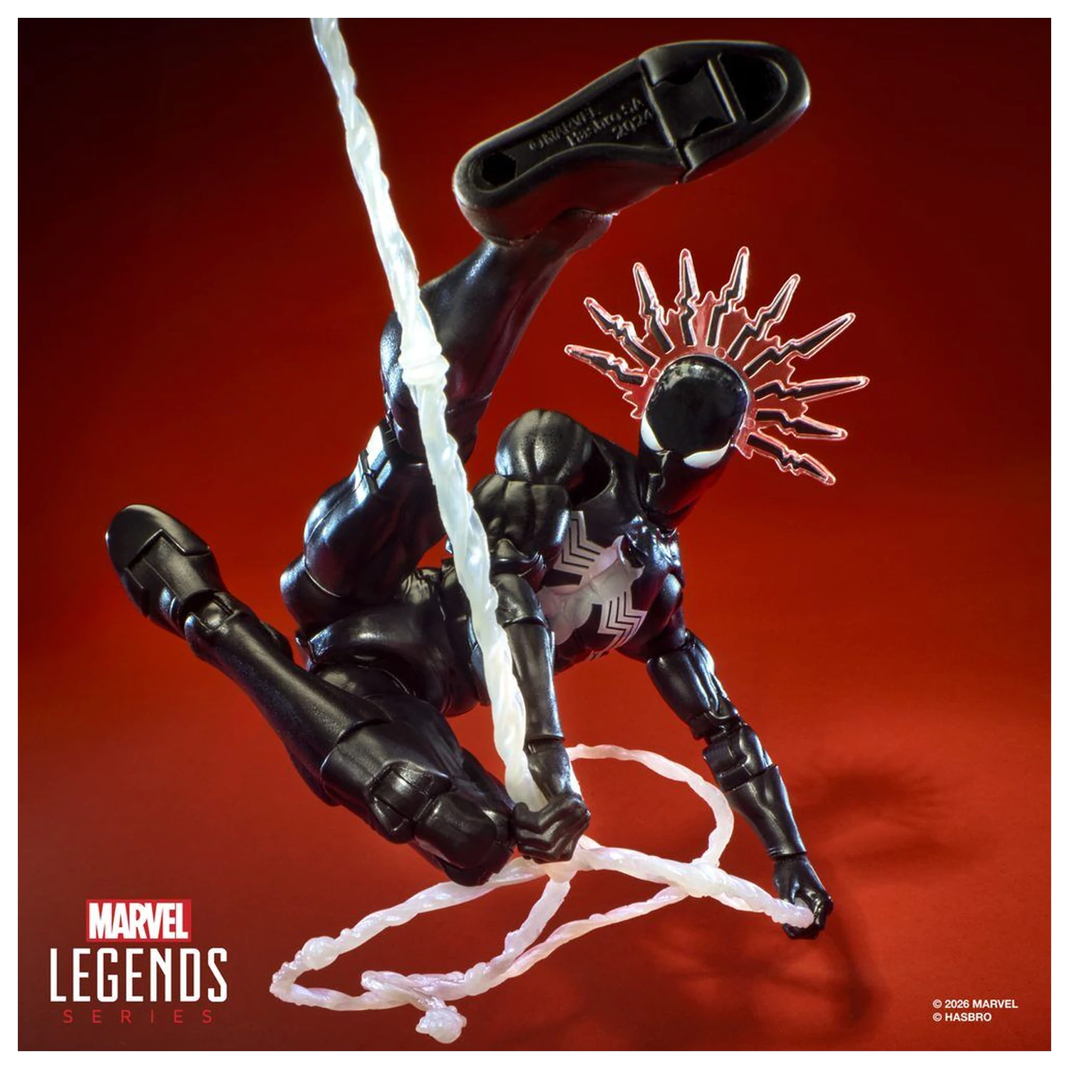 Marvel Legends Maximum Series Symbiote Spider-man figura Marvel 15cm poza produsului