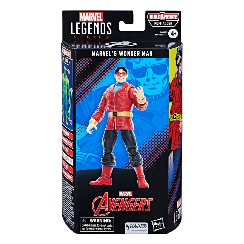 Figurină de acțiune Marvel Legends Puff Adder BAF: Marvel's Wonder Man 15 cm poza produsului