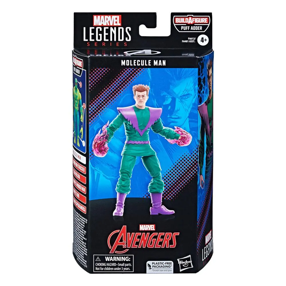 Figurină de acțiune Marvel Legends Puff Adder BAF: Molecule Man 15 cm poza produsului