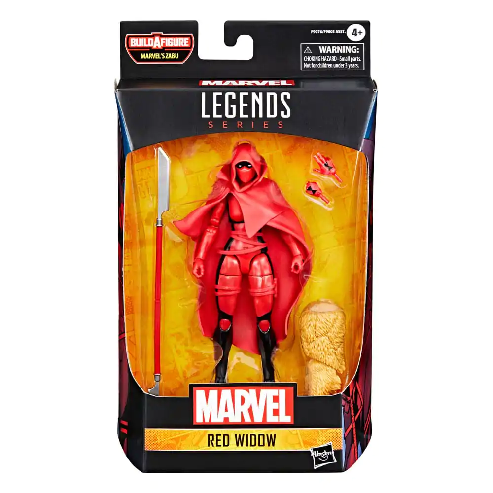 Figurină de acțiune Marvel Legends Red Widow (BAF: Marvel's Zabu) 15 cm poza produsului