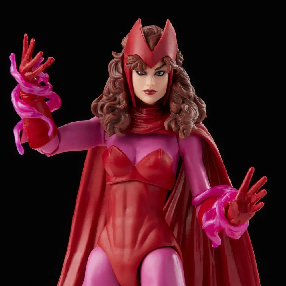 Marvel Legends Retro Collection Series Figurina de Acțiune 2022 Scarlet Witch (West Coast Avengers) 15 cm poza produsului