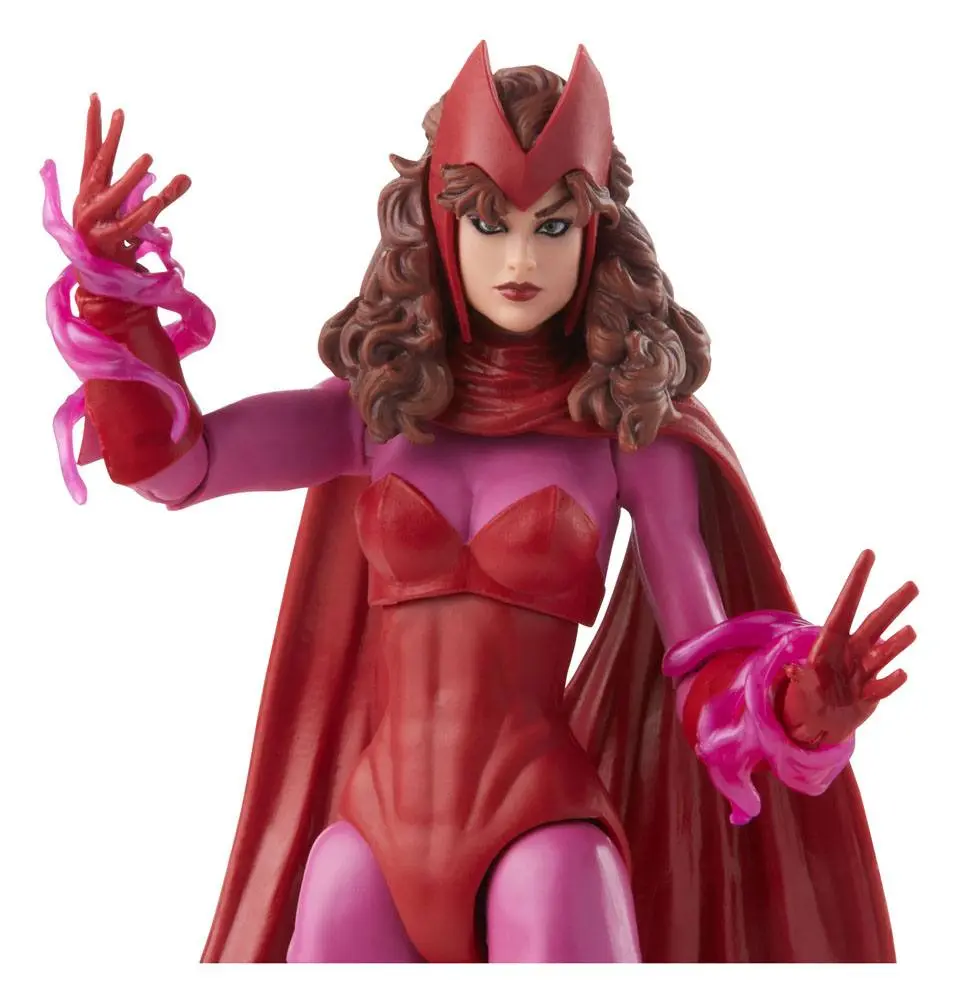 Marvel Legends Retro Collection Series Figurina de Acțiune 2022 Scarlet Witch (West Coast Avengers) 15 cm poza produsului