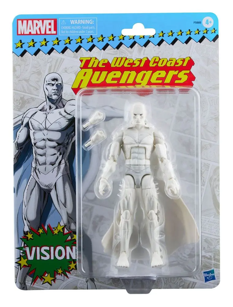Marvel Legends Retro Collection Series Figurină de acțiune 2022 Vision (The West Coast Avengers) 15 cm poza produsului