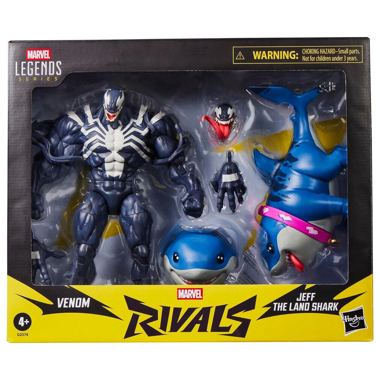 Marvel Legends Rivals Venom & Jeff the Land Shark figurina 15cm poza produsului