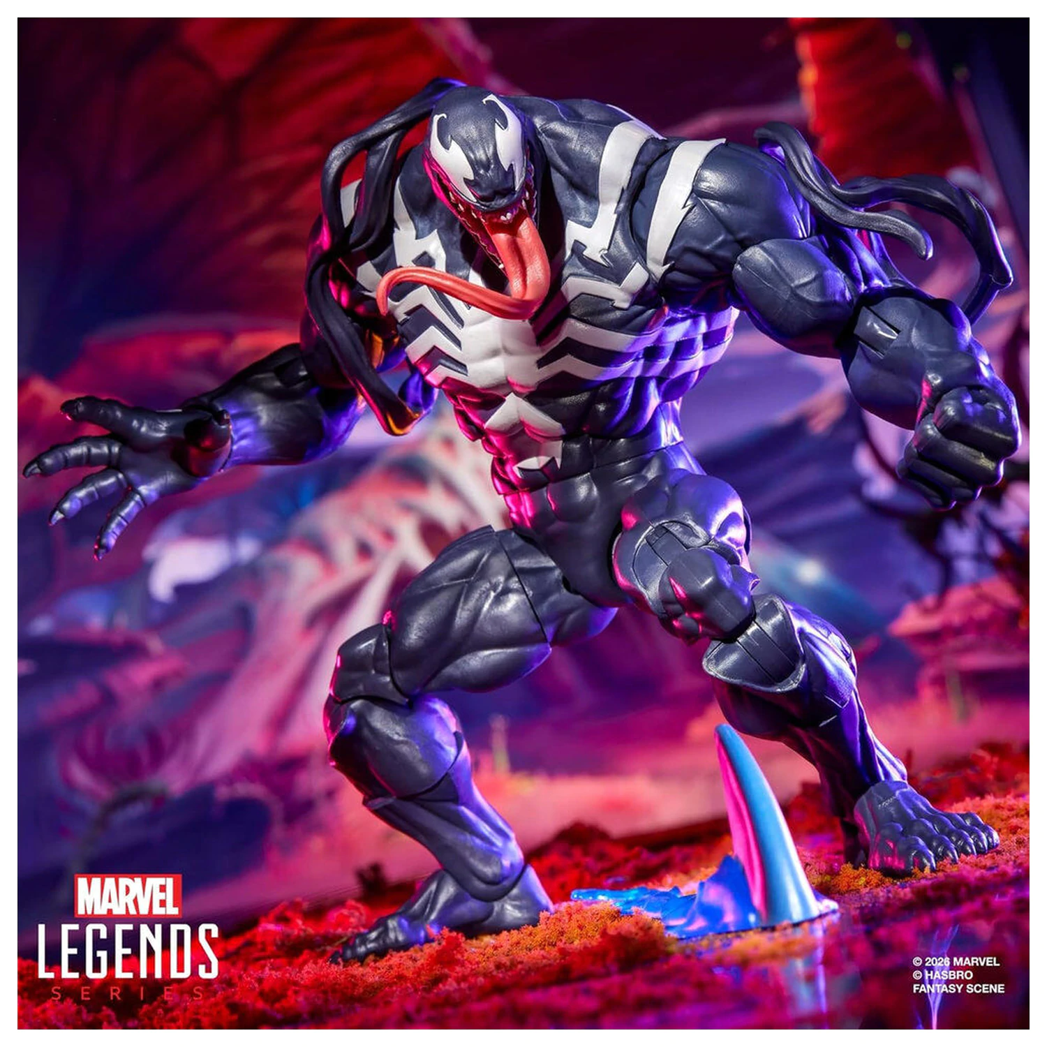 Marvel Legends Rivals Venom & Jeff the Land Shark figurina 15cm poza produsului