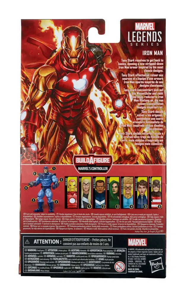 Marvel Legends Series Figurina de acțiune 2022 Iron Man 15 cm poza produsului