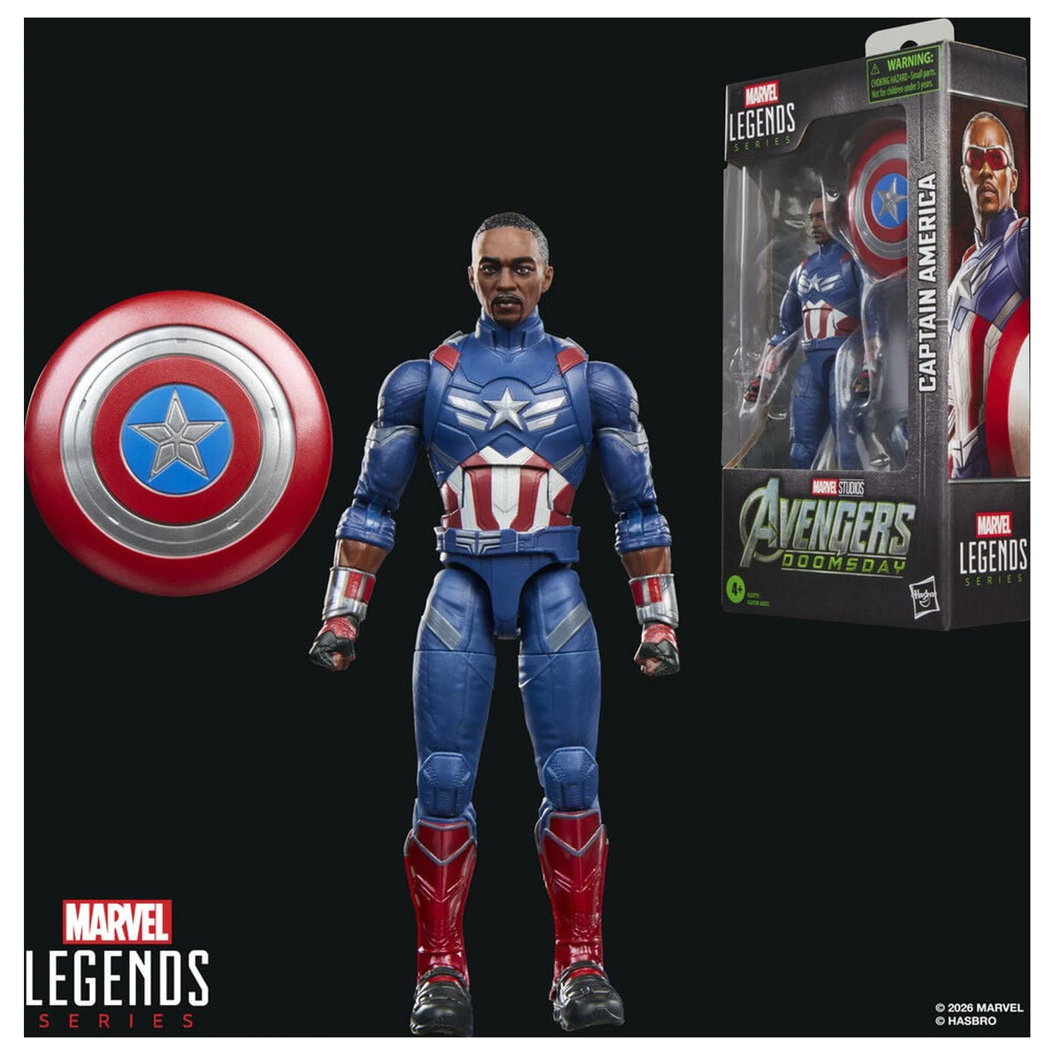 Marvel Legends Series Avengers Doomsday Captain America figurina 15cm poza produsului