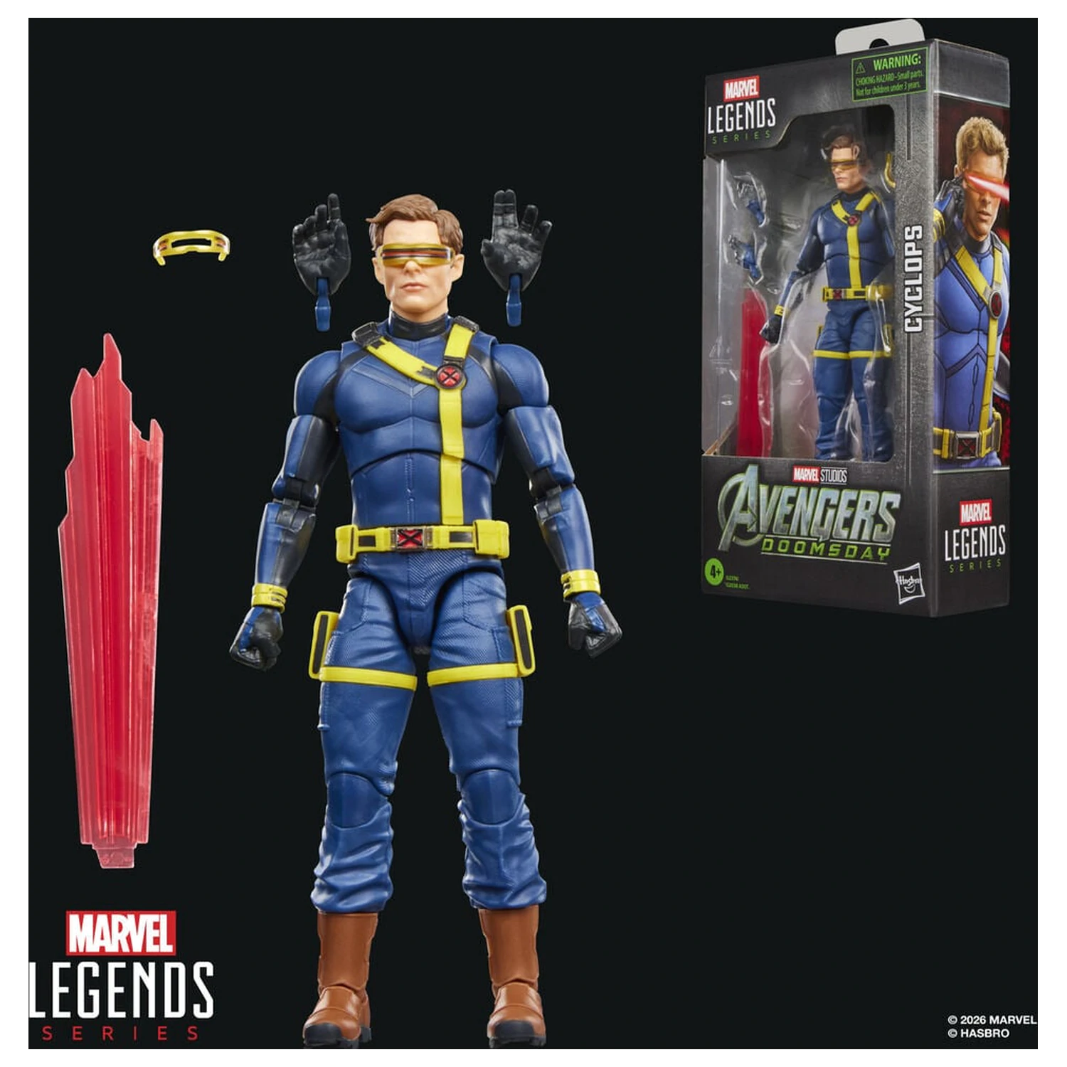 Marvel Legends Series Avengers Doomsday Cyclops figurina 15cm poza produsului