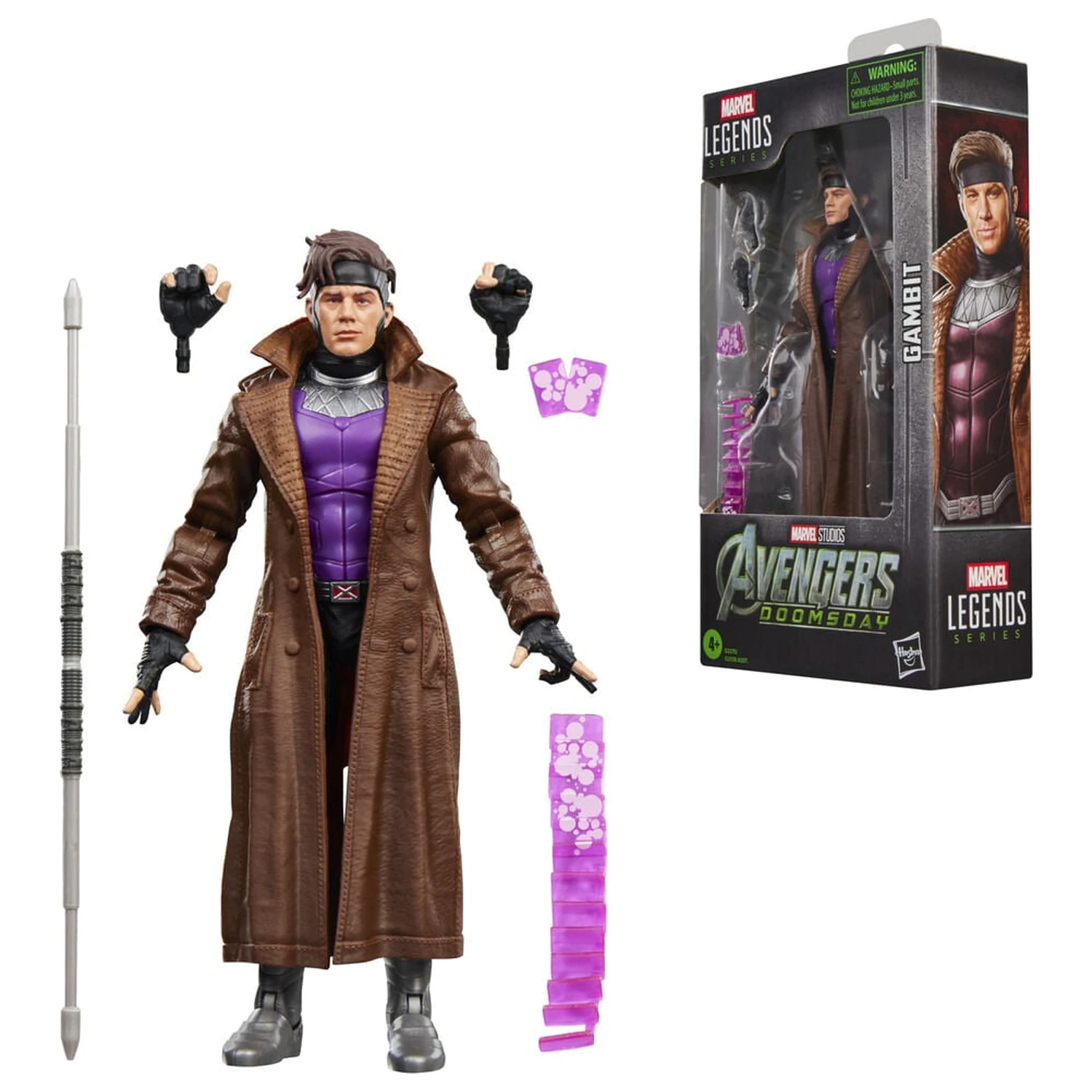 Figurina Marvel Legends Series Avengers Doomsday Gambit 15cm poza produsului