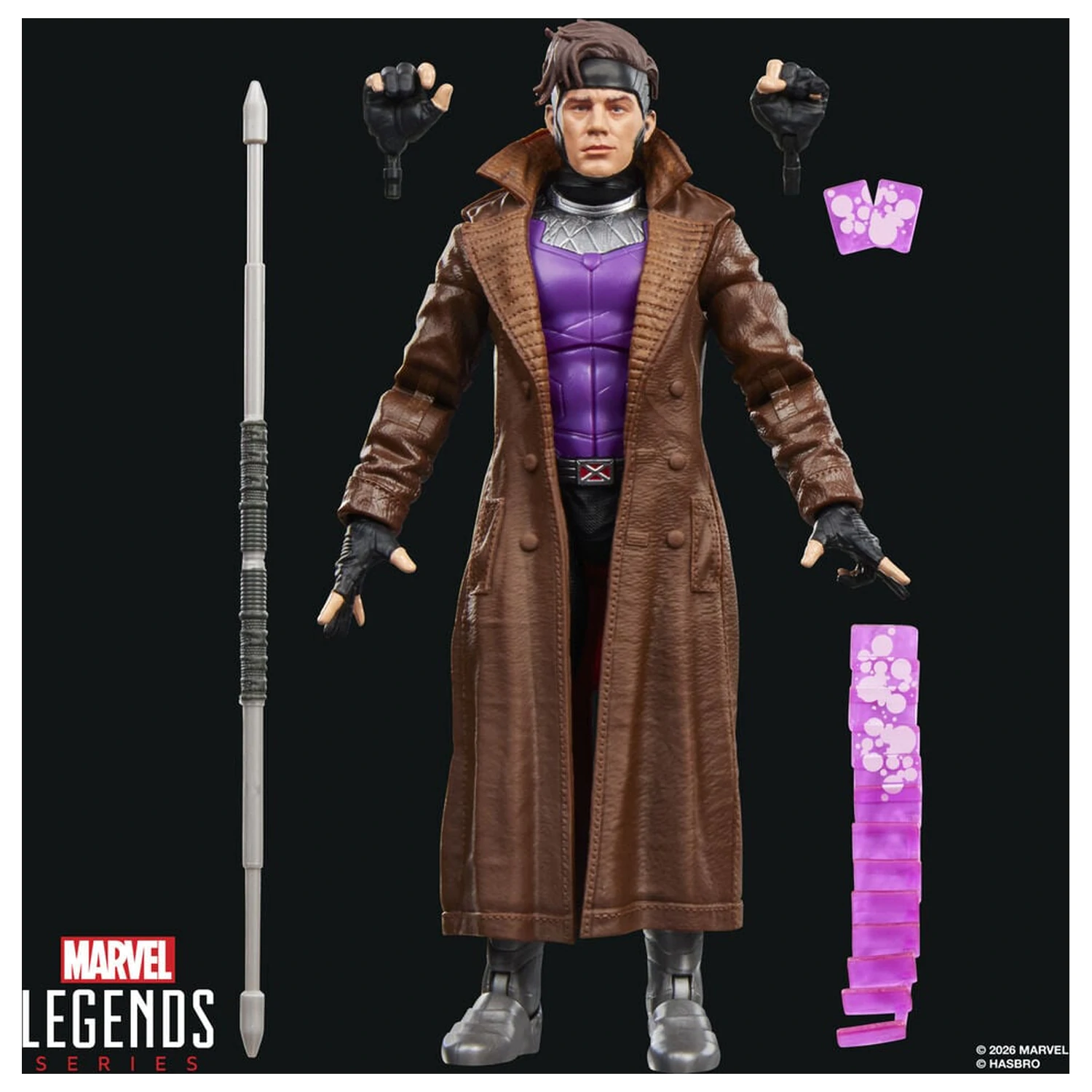 Figurina Marvel Legends Series Avengers Doomsday Gambit 15cm poza produsului