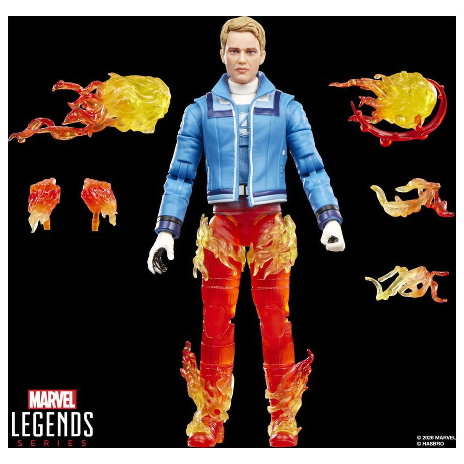 Marvel Legends Series Avengers Doomsday Invisible Woman & Human Torch pachet 2 figurine 15 cm poza produsului