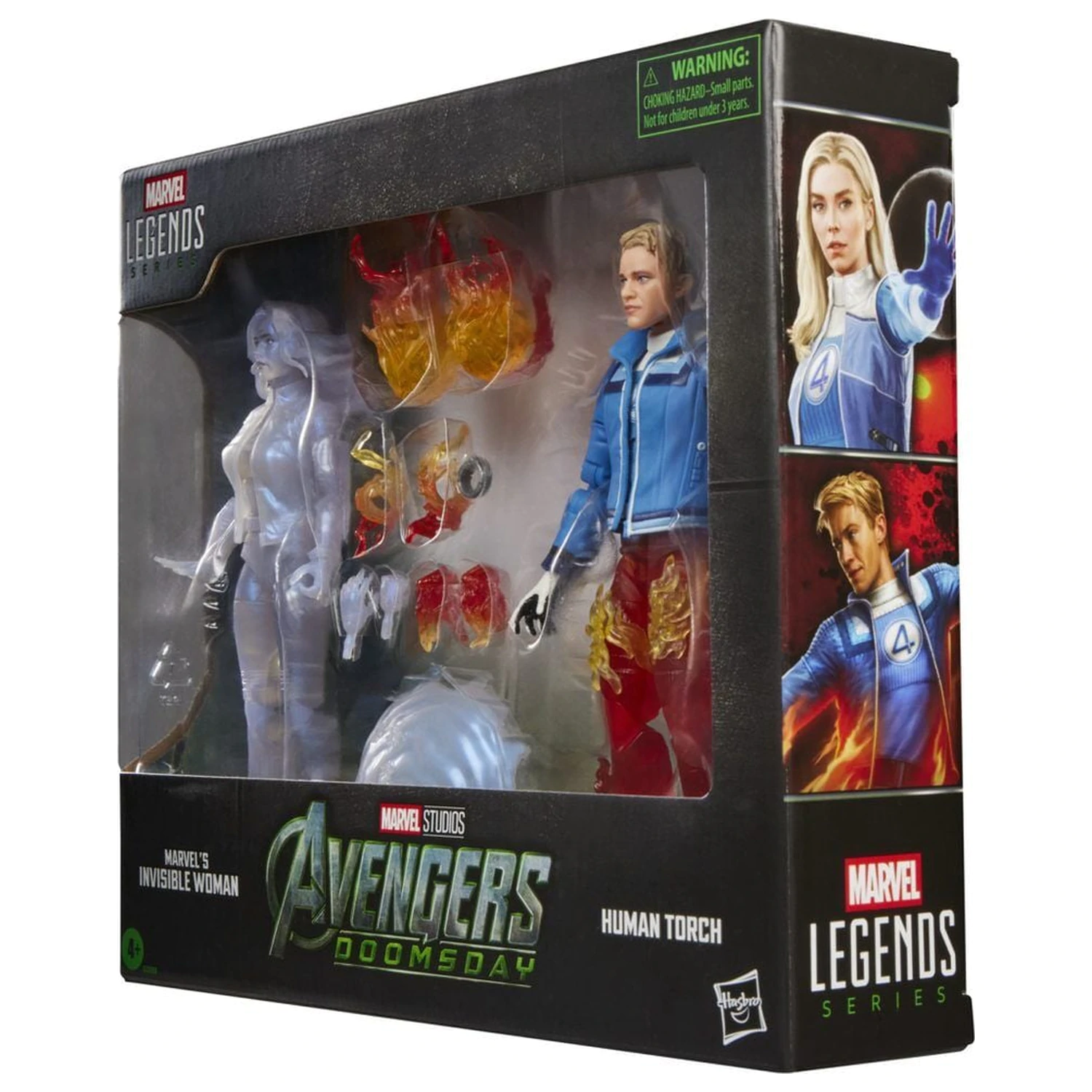 Marvel Legends Series Avengers Doomsday Invisible Woman & Human Torch pachet 2 figurine 15 cm poza produsului