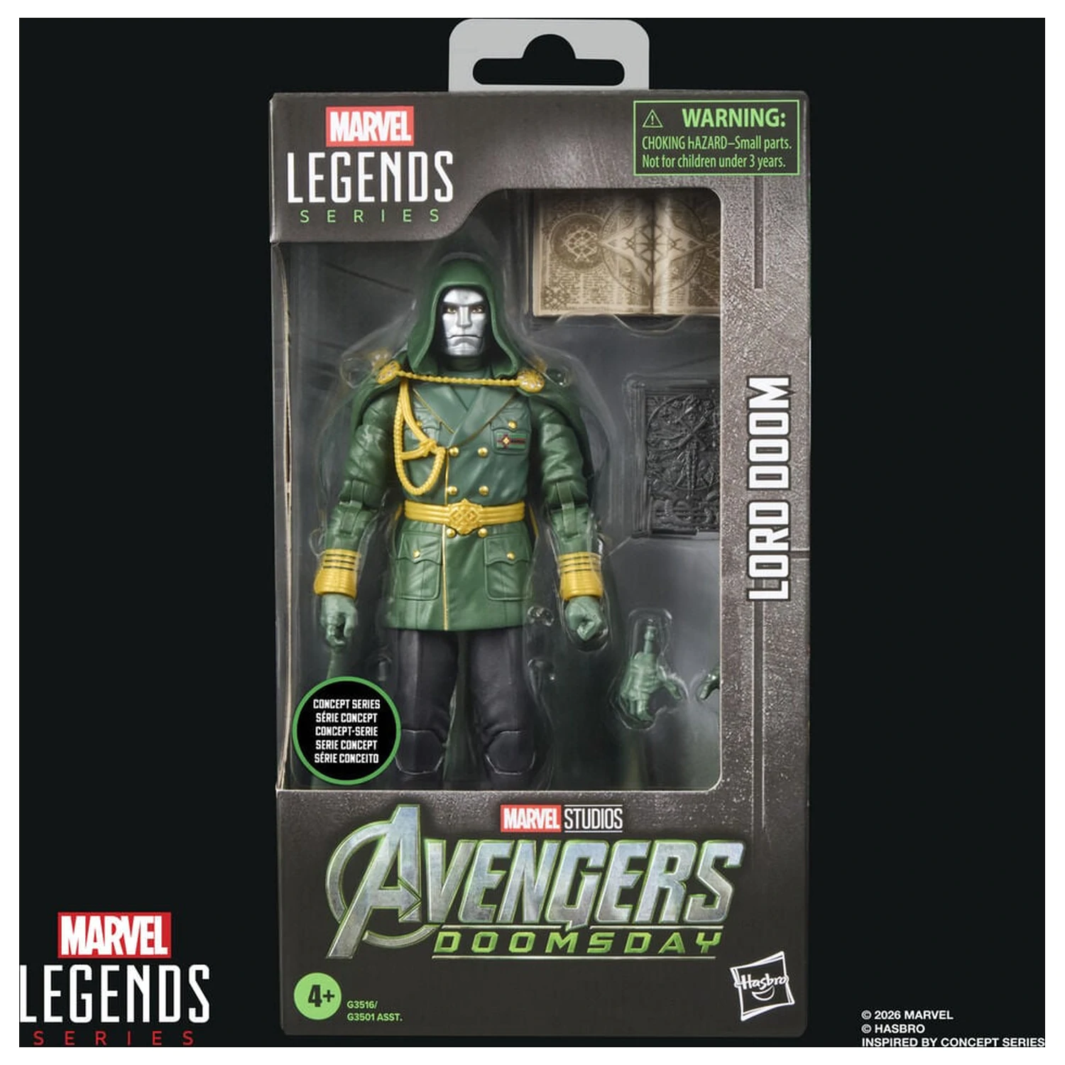 Figurina Marvel Legends Series Avengers Doomsday Lord Doom 15 cm poza produsului