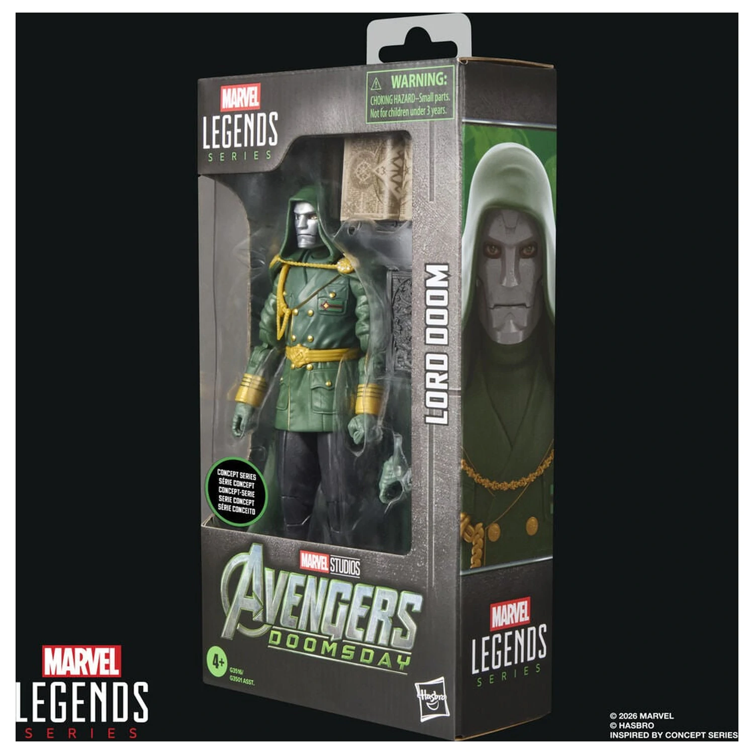 Figurina Marvel Legends Series Avengers Doomsday Lord Doom 15 cm poza produsului