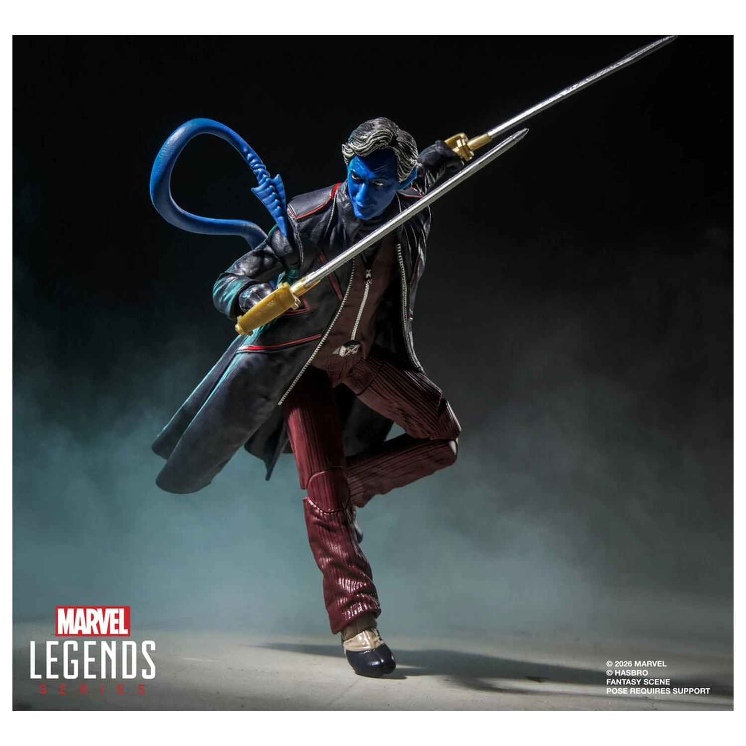 Figura Marvel Legends Series Avengers Doomsday Nightcrawler 15 cm poza produsului