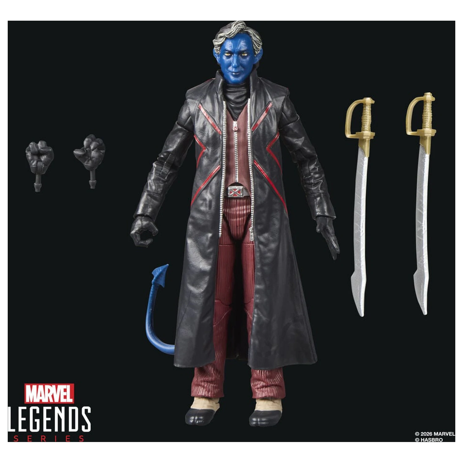 Figura Marvel Legends Series Avengers Doomsday Nightcrawler 15 cm poza produsului