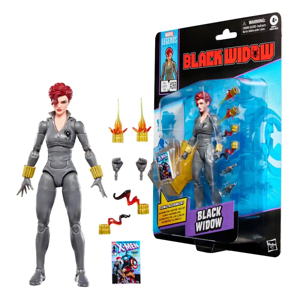 Marvel Legends Series Black Widow - figurina Black Widow 15cm poza produsului