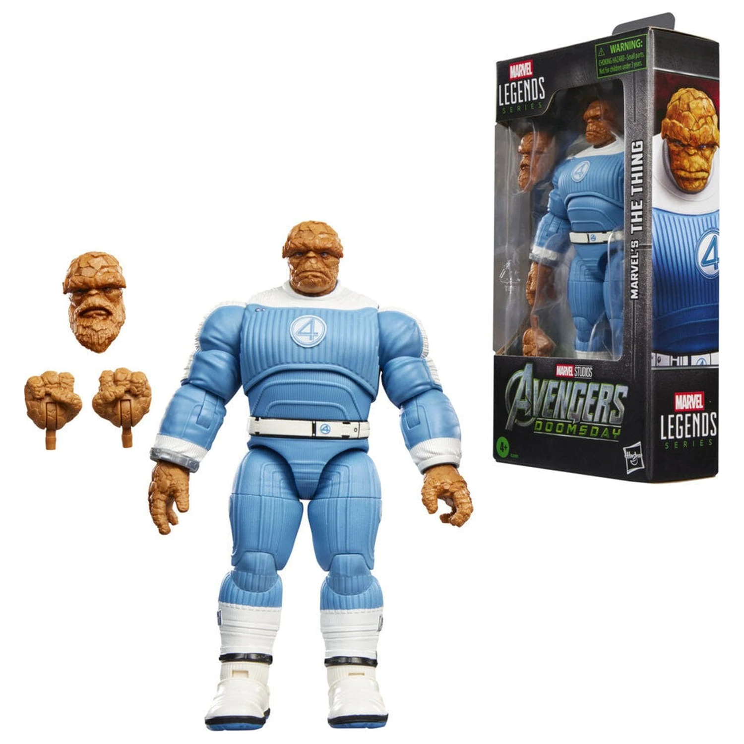 Figurina Marvel Legends Series Avengers Doomsday The Thing 15 cm poza produsului