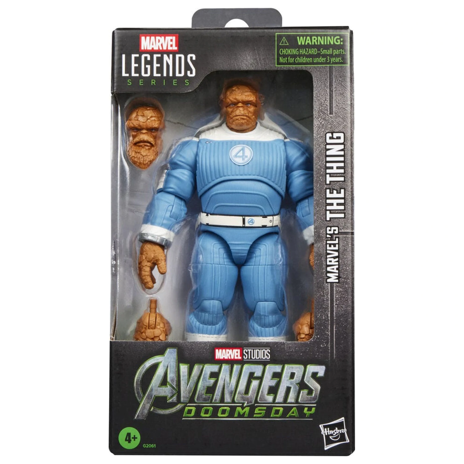 Figurina Marvel Legends Series Avengers Doomsday The Thing 15 cm poza produsului