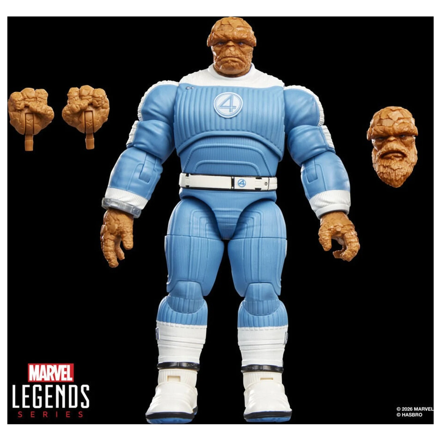 Figurina Marvel Legends Series Avengers Doomsday The Thing 15 cm poza produsului
