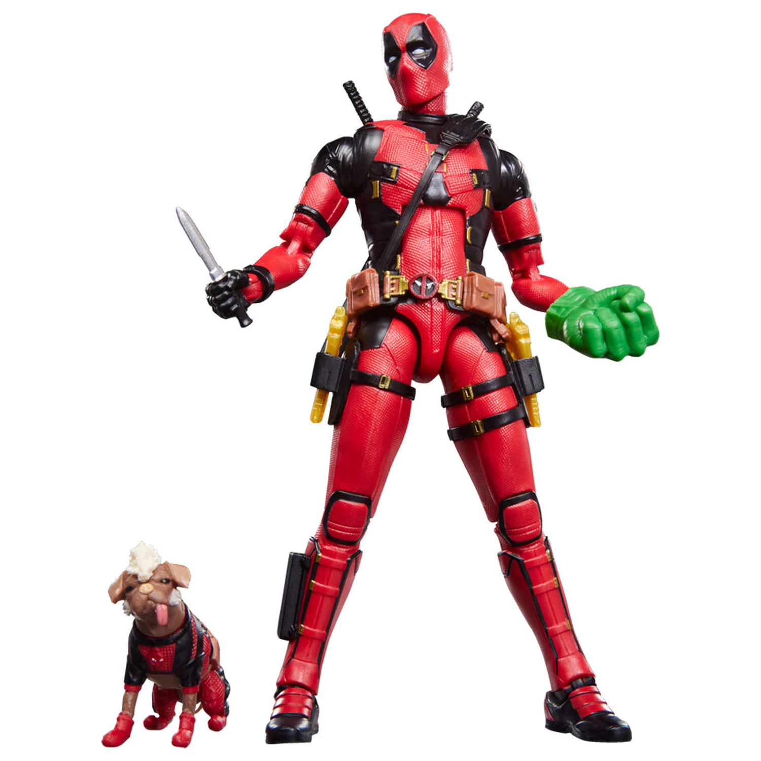 Marvel Legends Series Deadpool & Wolverine Dogpool & Deadpool figurina 15cm poza produsului
