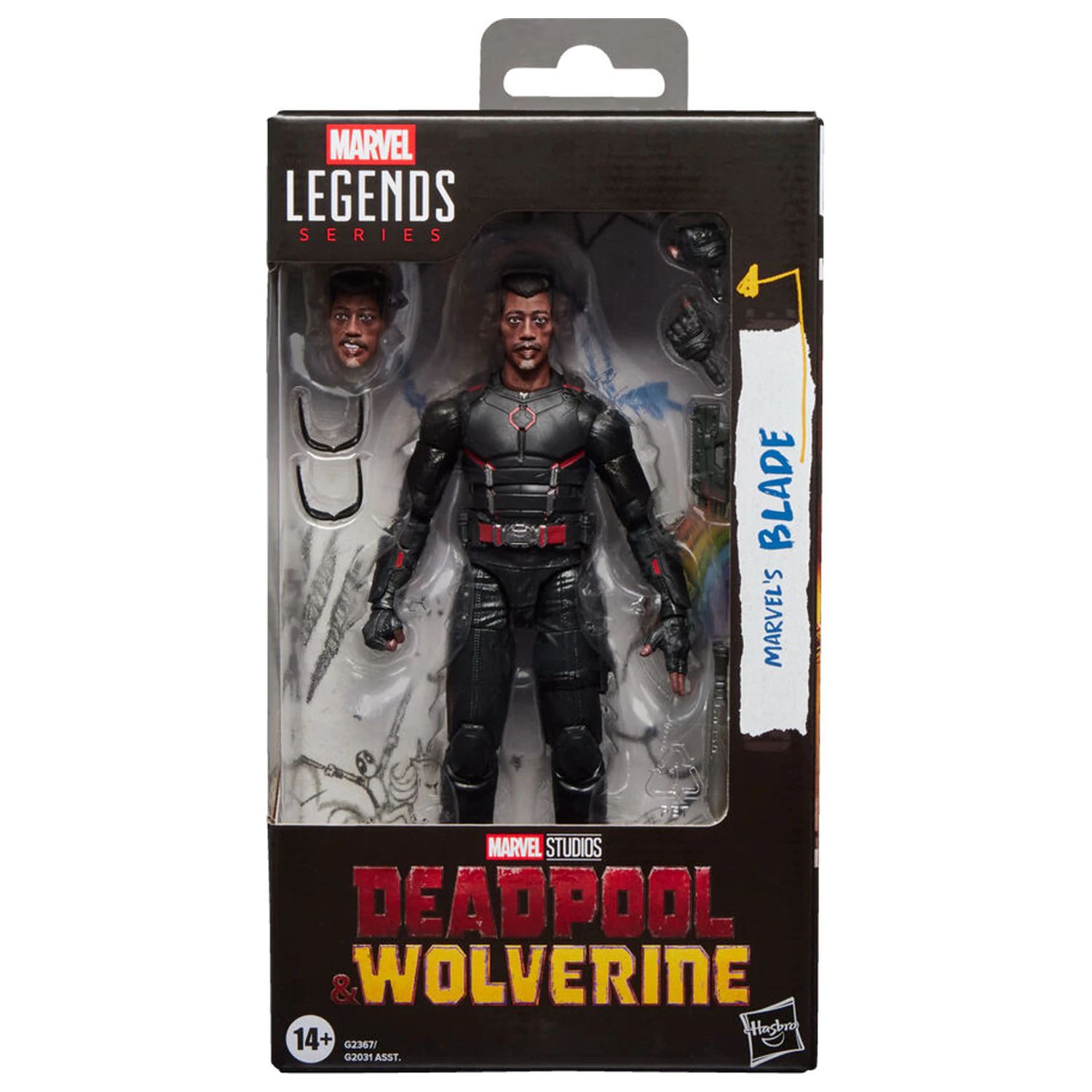 Marvel Legends Series Deadpool & Wolverine Marvel's Blade figurina 15cm poza produsului