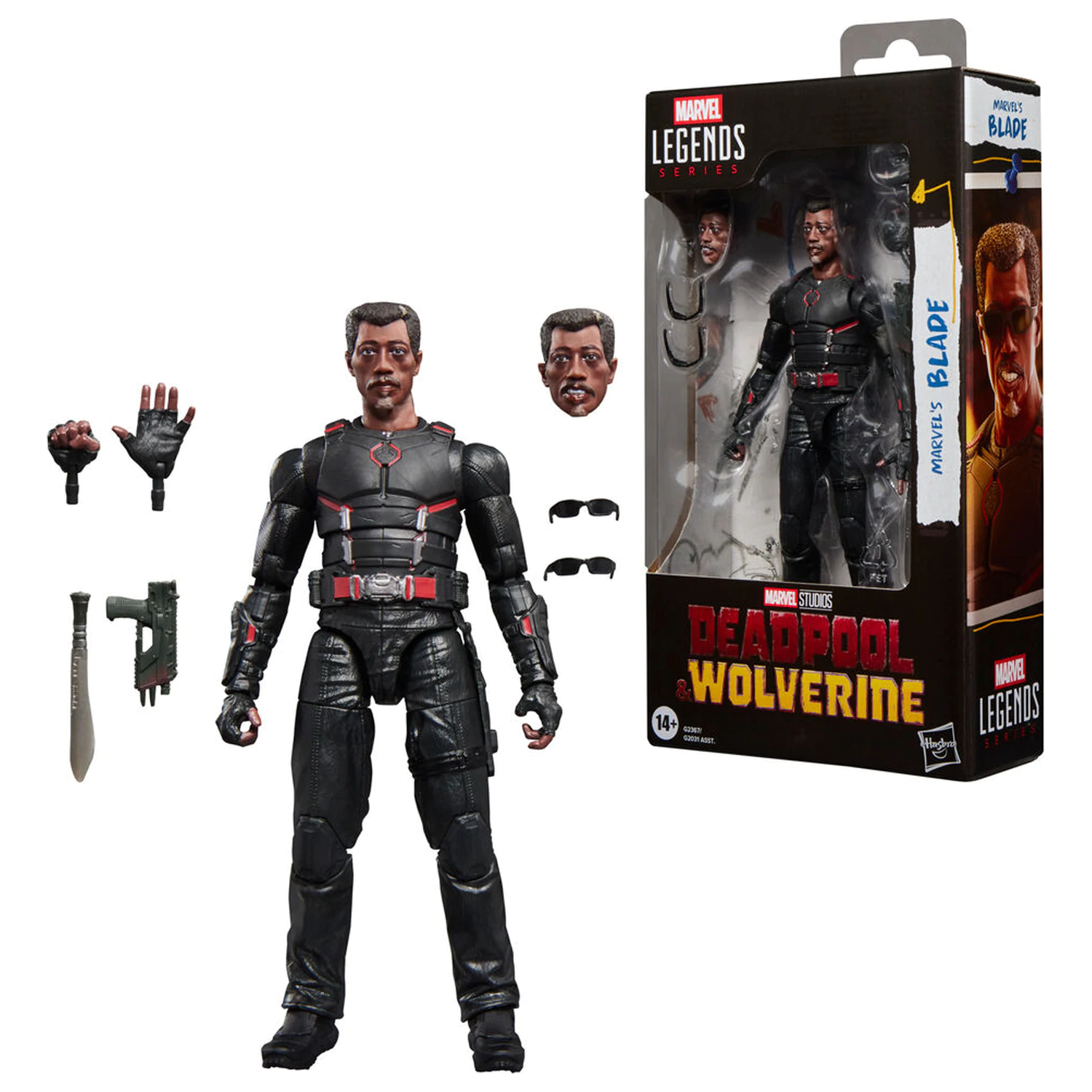 Marvel Legends Series Deadpool & Wolverine Marvel's Blade figurina 15cm poza produsului