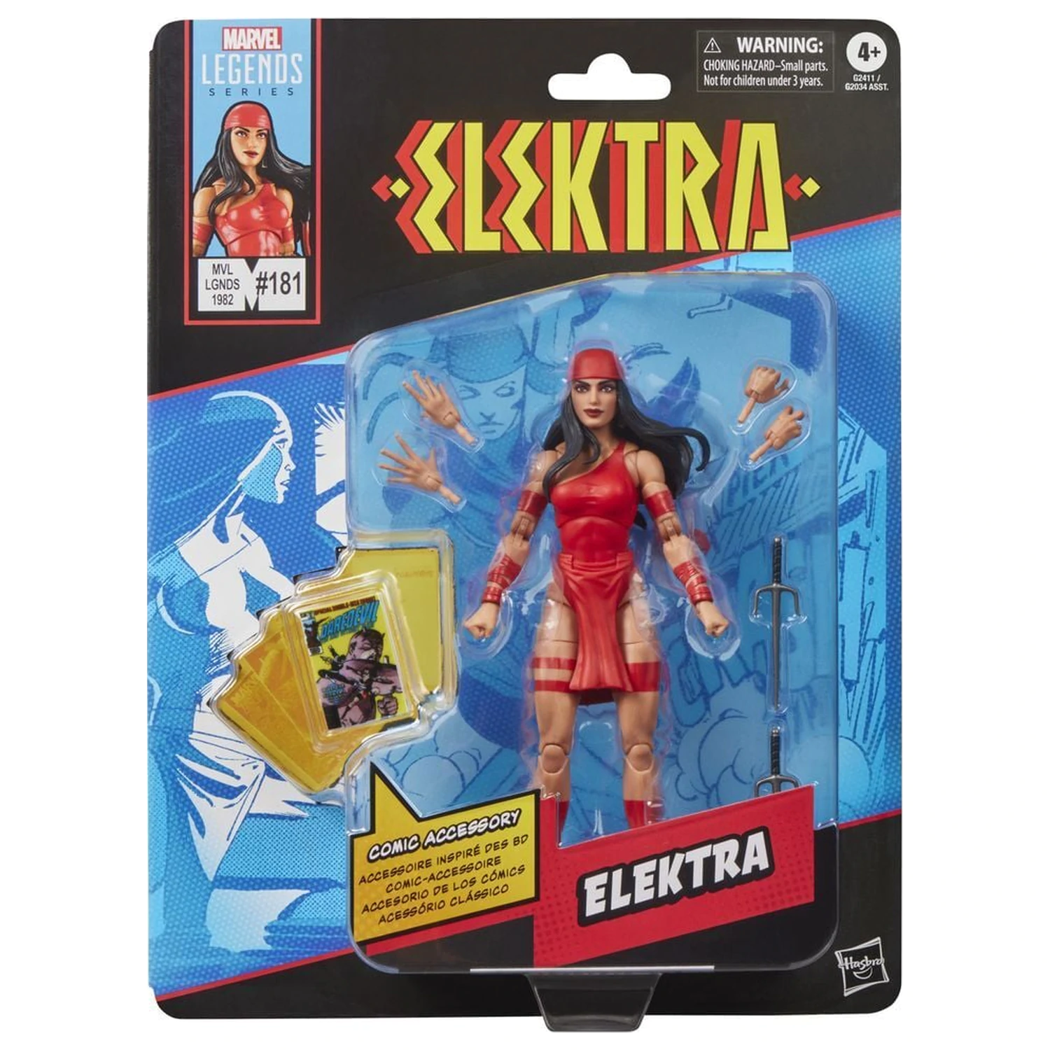 Marvel Legends Series figurina Elektra 15cm poza produsului