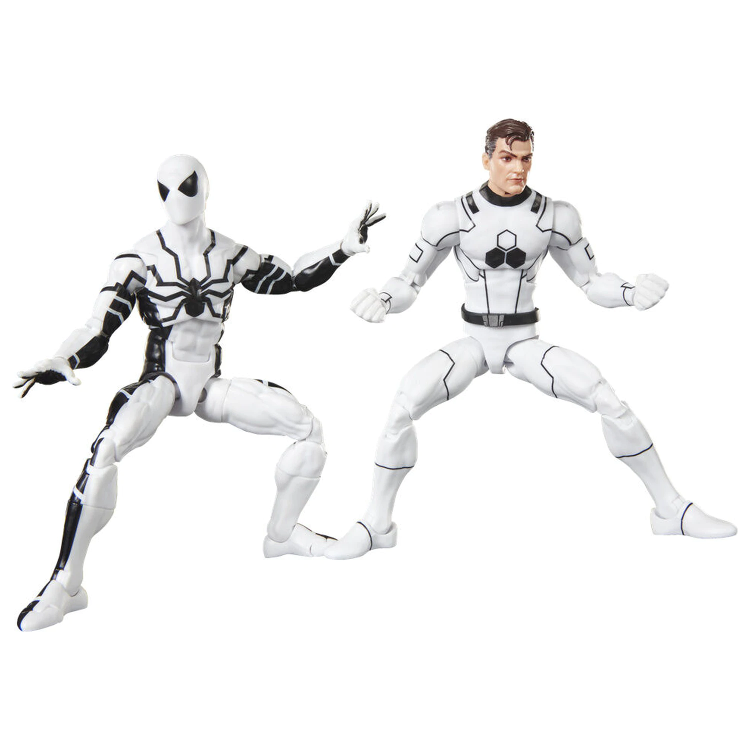 Marvel Legends Series Fantastic Four Mister Fantastic si Spiderman set 2 figurine 15cm poza produsului