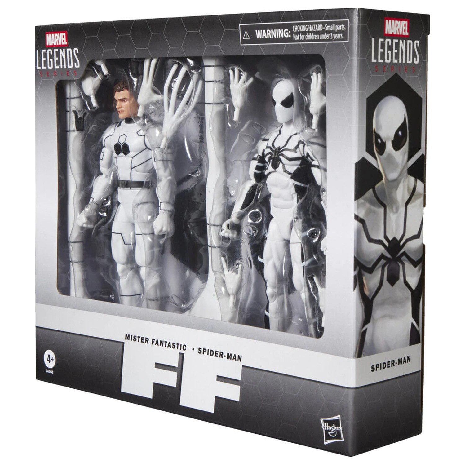 Marvel Legends Series Fantastic Four Mister Fantastic si Spiderman set 2 figurine 15cm poza produsului
