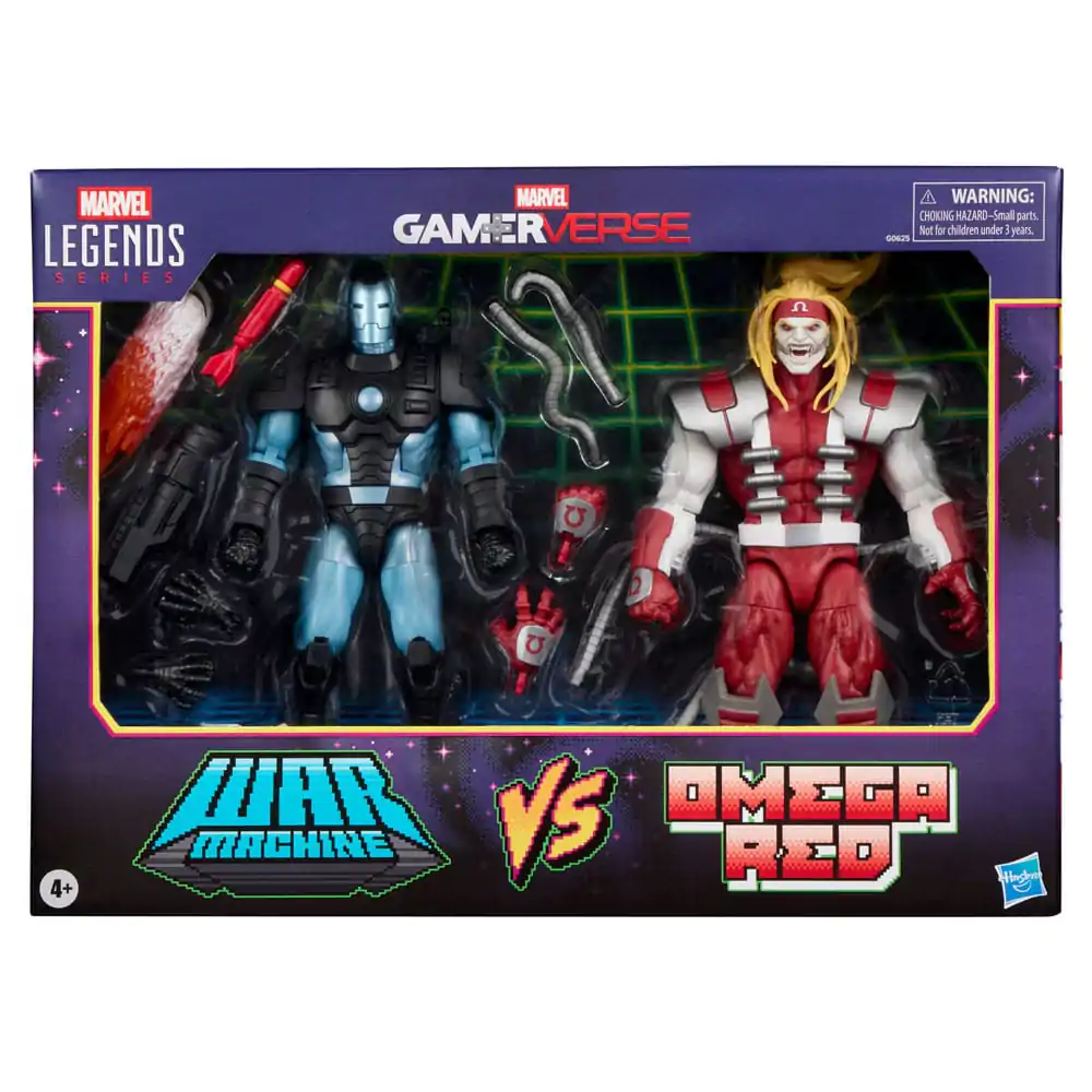 Marvel Legends Series Gamerverse Marvel's War Machine vs Marvel's Omega Red blister 2 figurine 15cm poza produsului