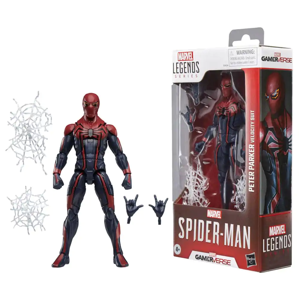 Marvel Legends Series Gamerverse Spider-Man Velocity Suit Peter Parker figurină 15 cm poza produsului